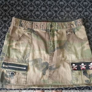 Tripp NYC Camo Skirt